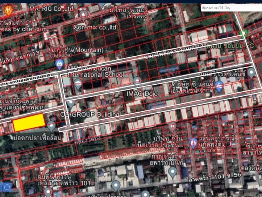 ขายที่ดิน 616 ตารางวา ซอยโพธิ์แก้ว3 แยก7 แยก9 แยก11 ลาดพร้าว101 นวมินทร์ รามอินทรา