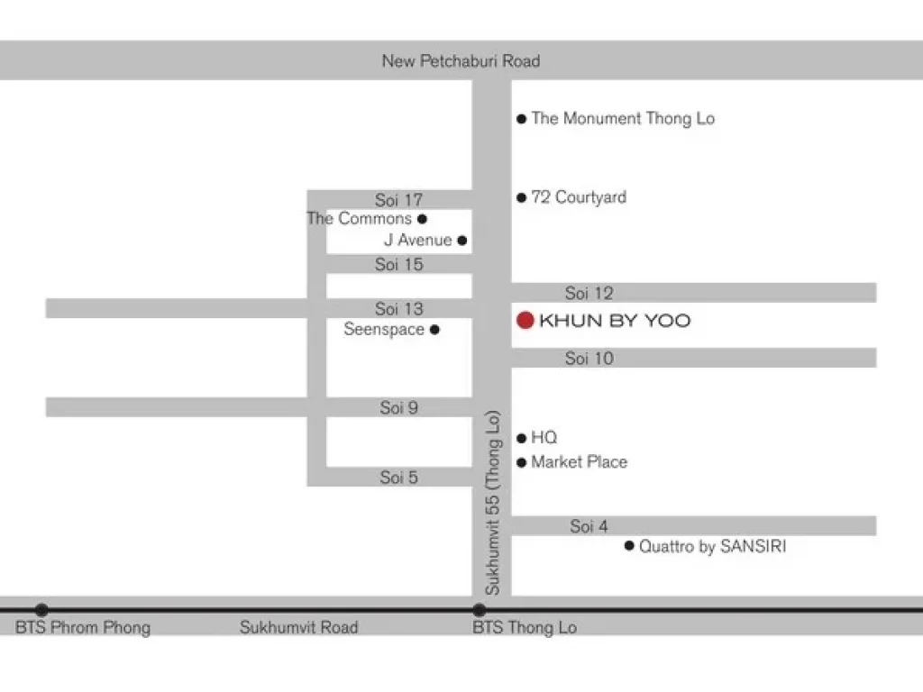 ขายคอนโด Khun by Yoo ขนาด 49 sqm 1BED ห้องใหม่ ตกแต่งพร้อมอยู่ Parking car 100เปอร์เซ็น