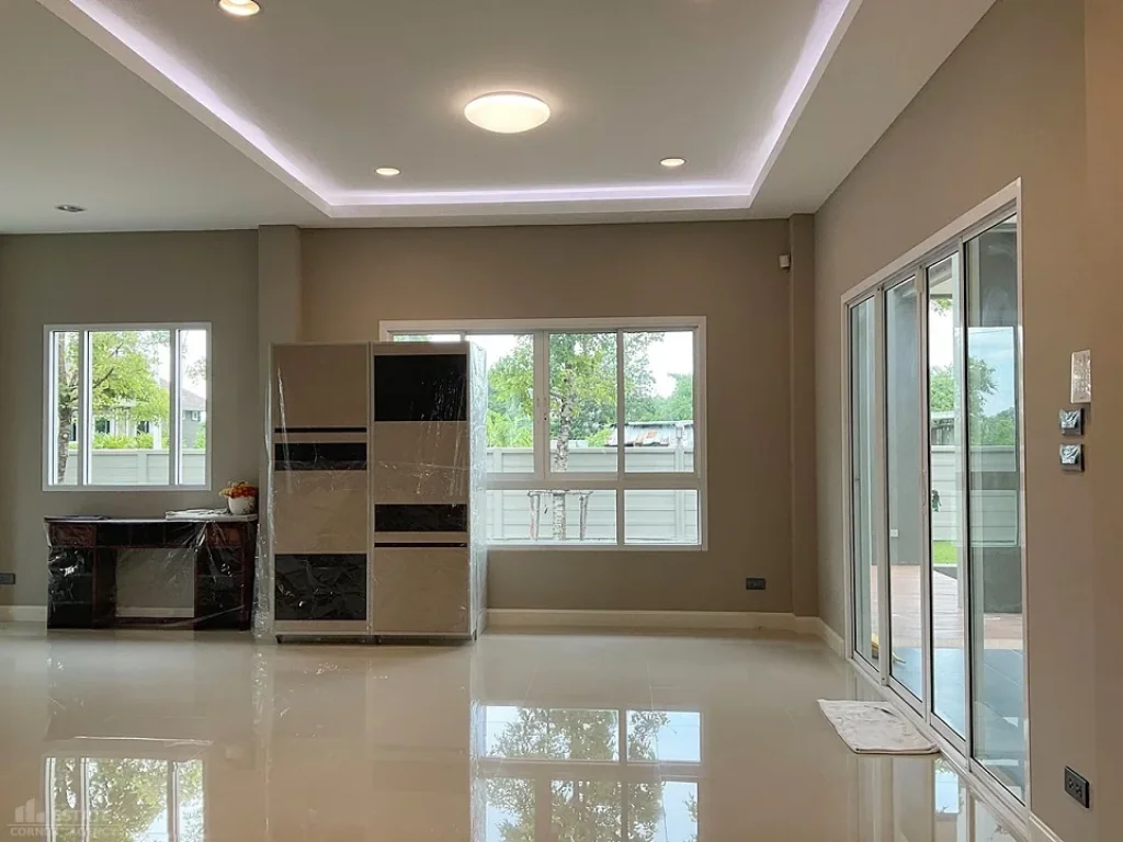 ขายบ้านเดี่ยวหลังใหญ่ราคาถูก 161 ตรว PROUD Modern Living นครปฐม