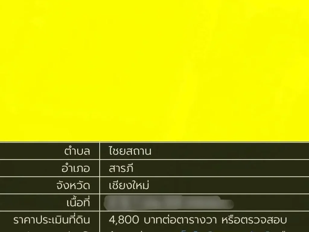 ขายที่ดินถมแล้ว ผังเหลือง 100 ตรว ใกล้บิ๊กซีดอนจั่นเชียงใหม่