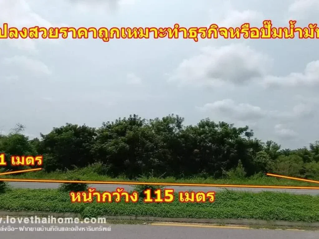 ขายที่ดิน ถนนเลียบเมืองนครนายก อบ้านนา จนครนายก พื้นที่7ไร่ 744ตรว ติดถนนใหญ่ 6 เลน แปลงสวย เหมาะสร้างปั๊มน้ำมัน หรือทำธุรกิจ ราคาต่อรองได้ครับ