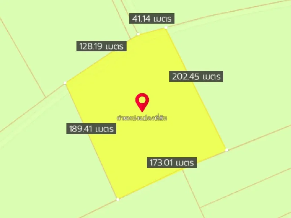 ขายที่นาหนองยาว 20 ไร่ ใกล้ถนนเส้น 3076 - 29 กม อราชสาสน์ จฉะเชิงเทรา