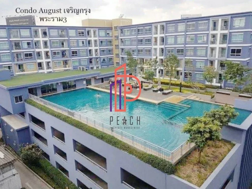 ให้เช่า คอนโด August Condo เจริญกรุง 80 ใกล้ Asiatique the Riverfront