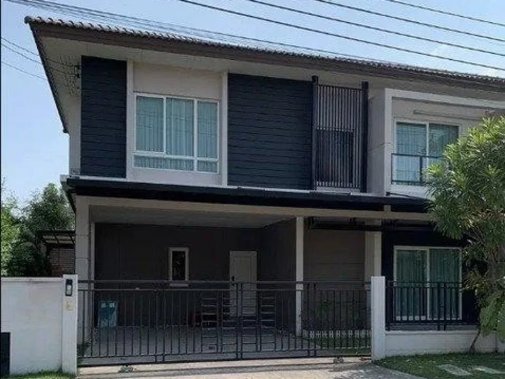 For Sale บ้านเดี่ยว โครงการเซนโทร พระราม 9 มอเตอร์เวย์ ใกล้สนามบินสุวรรณภูมิ