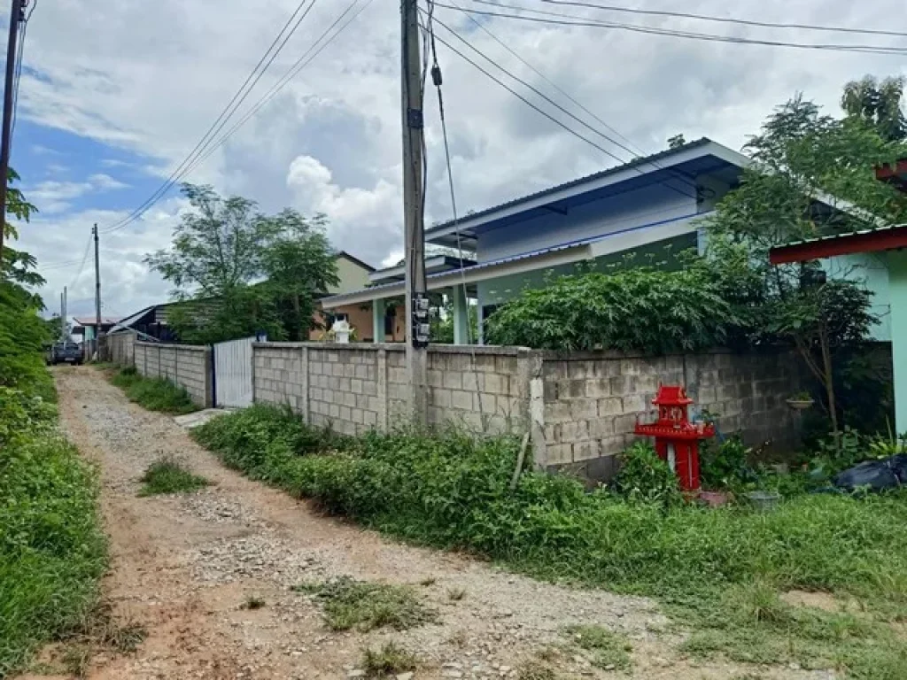 ขายที่ดินพร้อมบ้านติดแม่น้ำ 1งาน 965000บาท ถนนหัวแค่ทุ่งยาว ตศรีบัวบาน อเมือง ลำพูน