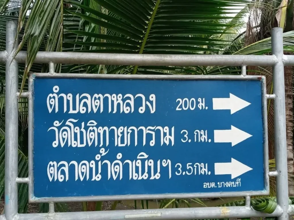 ที่ดินสวนมะพร้าวมีโฉนดสวยๆ 6 ไร่ 1 งาน 75 ตรว ตยายแพง