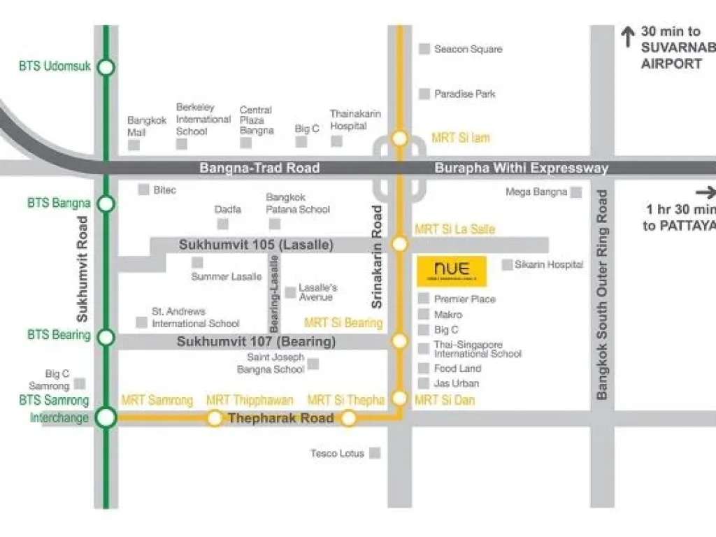 ขายดาวน์ คอนโด นิว โนเบิล ศรีนครินทร์-ลาซาล Nue Noble Srinakarin Lasalle ถศรีนครินทร์