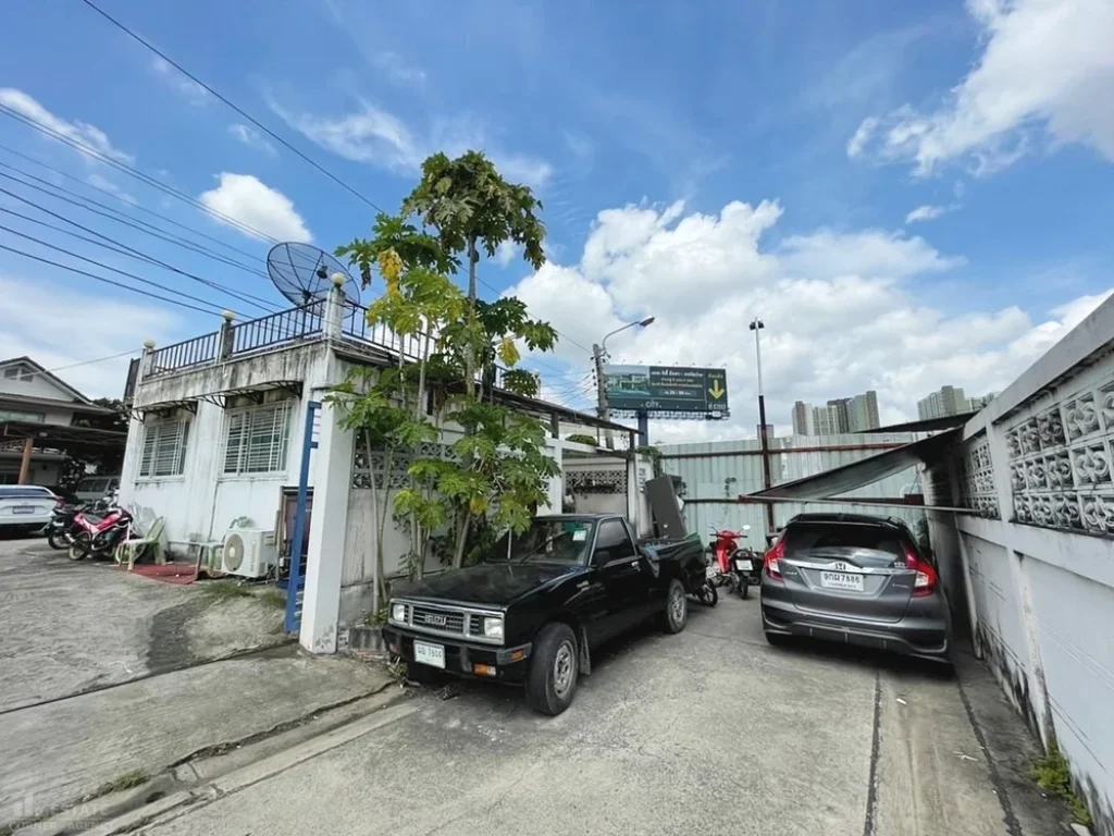 ขายที่ดิน 154 ตรว พร้อมสิ่งปลูกสร้าง ซอย นครอินทร์ 1 แยก 2 เมืองนนทบุรี ใกล้ MRT สถานีติวานนท์ 5