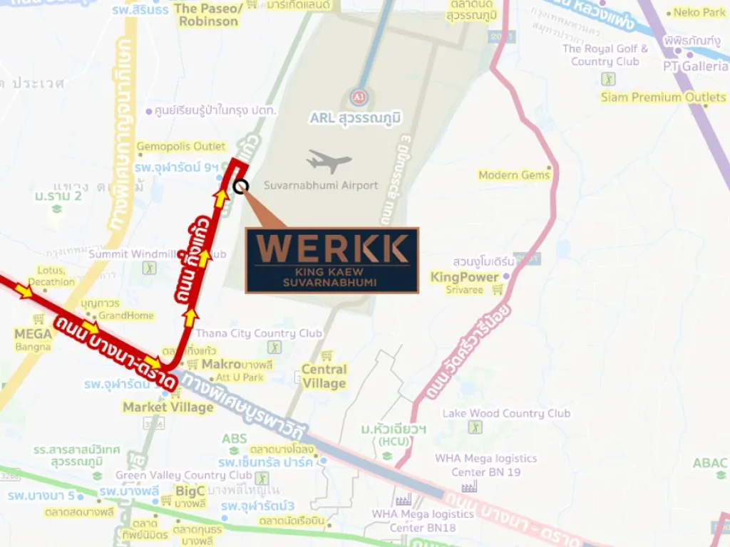 ขายให้เช่าโฮมออฟฟิศ35ชั้น 452ตรว โครงการ Werkk กิ่งแก้ว-สุวรรณภูมิ ตกแต่งพร้อมใช้งาน ราคาพร้อมคุย