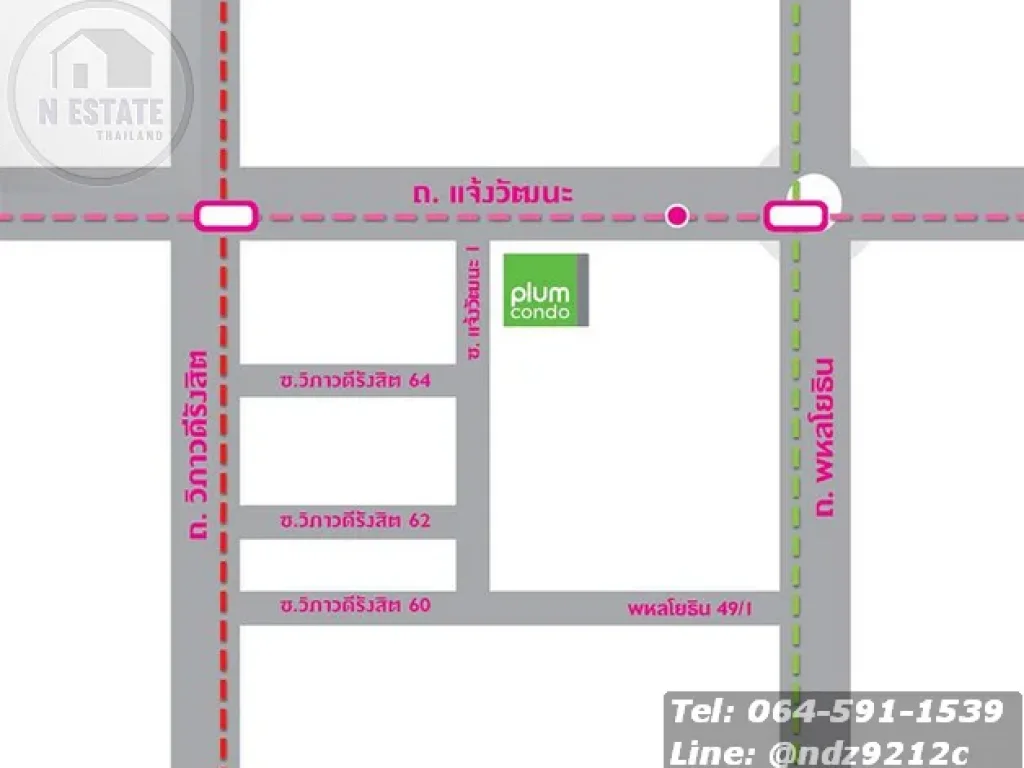 ให้เช่าPlum Condo Chaengwattana Station Phase 3 อาคารA ชั้น4 23 ตรม 7500เท่านั้น