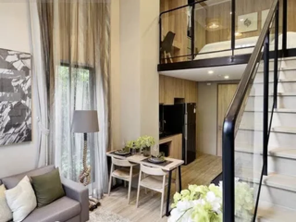 ขายถูก Blossom Condo Sathorn - Charoenrat ตึกE ชั้น7 ห้องDuplex ขนาดพื้นที่ 52ตรม 41ลบาท