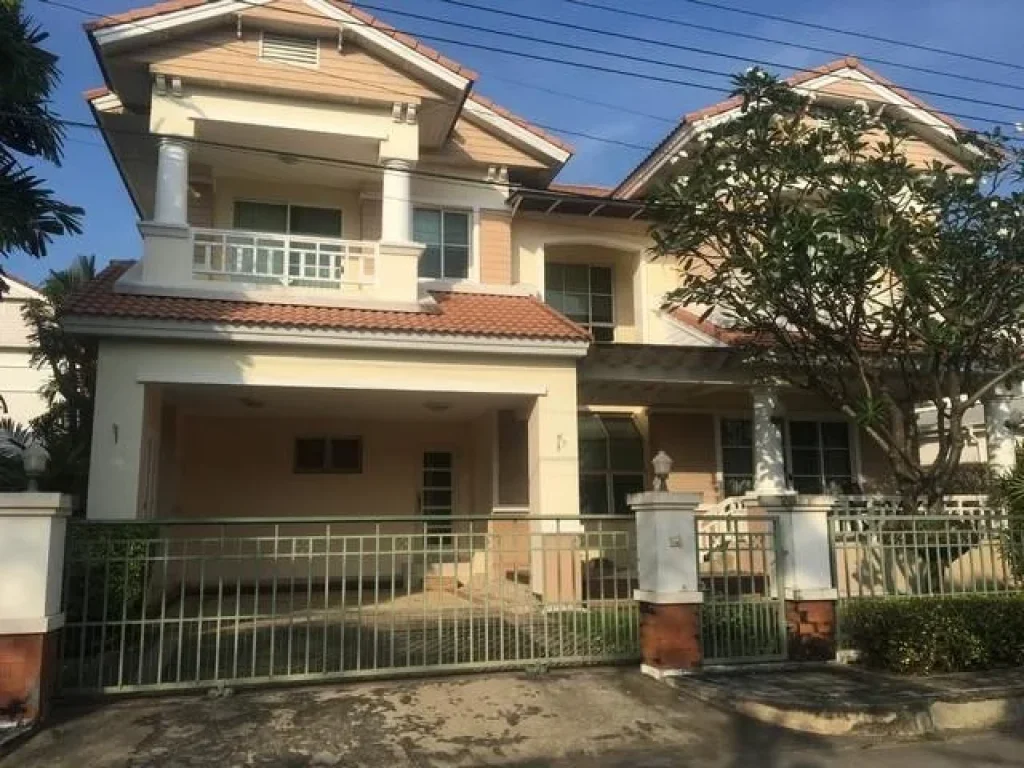 For Rent บ้านเดี่ยว พร้อมอยู่ มัณฑณา1 อ่อนนุช วงแหวน ใกล้เมกาบางนา