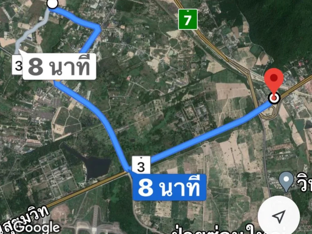 ขายที่ดิน 33ไร่เศษ ด้านหน้าติดถนน ด้านหลังติดคลอง ตั้งอยู่ตสำนักท้อน อบ้านฉาง จระยอง