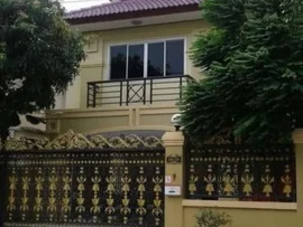 For Rent ลดราคาพิเศษ บ้านเดี่ยว หมู่บ้านกรองทอง ศรีนรินทร์ ศรีด่าน22