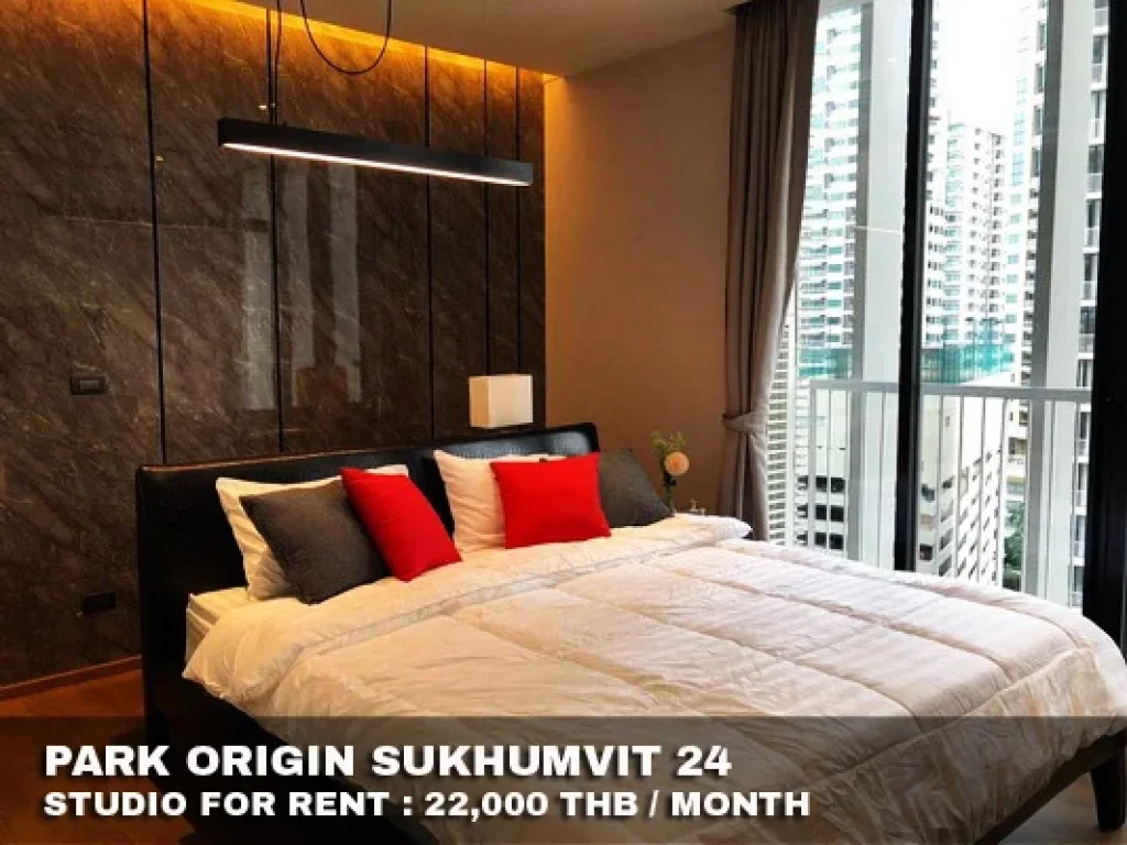 เช่า FOR RENT PARK ORIGIN SUKHUMVIT 24 Studio 32 Sqm22000 CLOSE BTS PHOMPONG