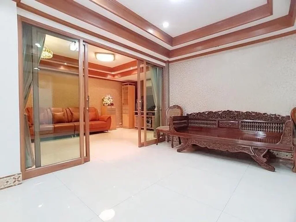 For Sale บ้านเดี่ยว พร้อมอยู่ หมู่บ้านอยู่เจริญ รัชดาซอย3 ใกล้MRTพระราม 9