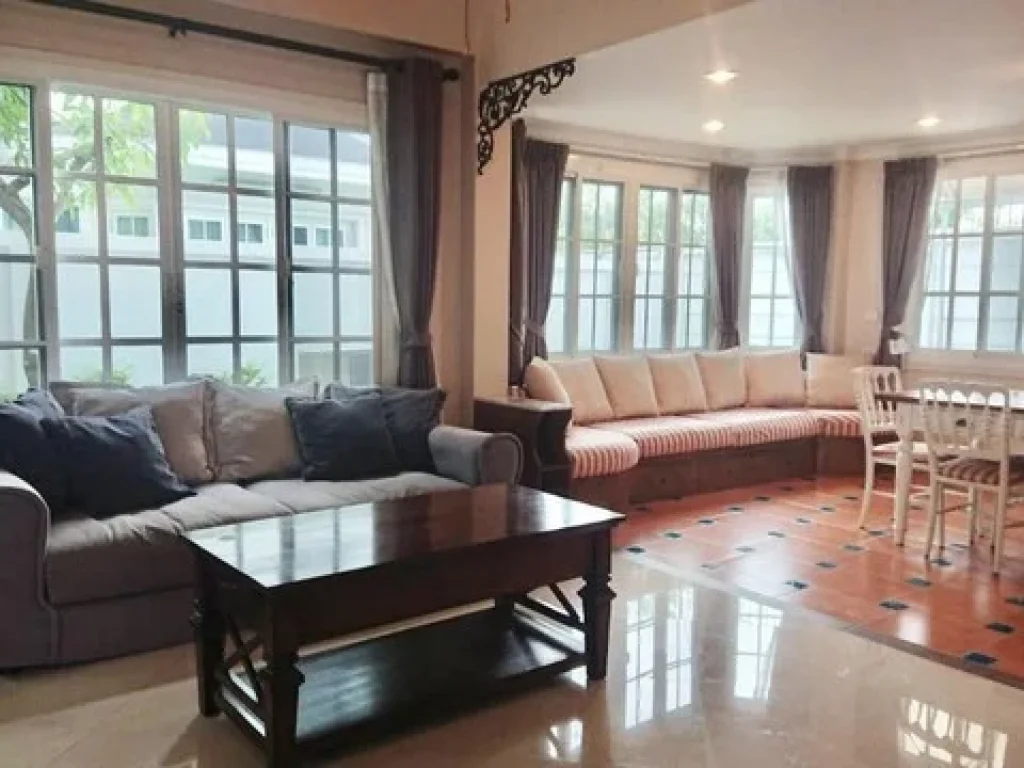 For Rent บ้านเดี่ยว พร้อมอยู่ หมู่บ้าน Fantasia villa 3 ใกล้BTSแบริ่ง