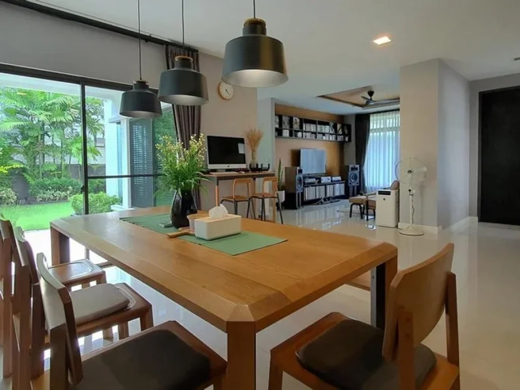 For Sale บ้านเดี่ยว ตกแต่งสวยพร้อมอยู่ โครงการมัณฑนาเลควัชรพล