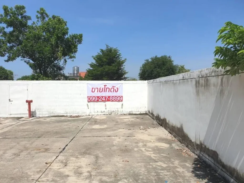 ขาย โกดังพร้อมสำนักงาน 3 ชั้น ลำลูกกา คลอง 7 มีไฟ 3 เฟส ขนาดพื้นที่ 246 ตรว พื้นที่ใช้สอย 710 ตรม