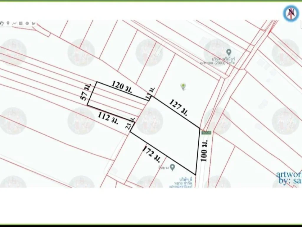 ขายที่ดินผังสีม่วง ถวัดพิมพาวาส คลองนิยมยาตรา บางบ่อ สมุทรปราการ 12 ไร่ เศษ