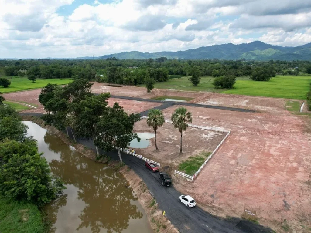 ที่ดินสวย ฮวงจุ้ยดี วิวเขาชะโงก ติดคลองหนองรี ขนาด 1 ไร่ บ้านพร้าว บ้านนา นครนายก