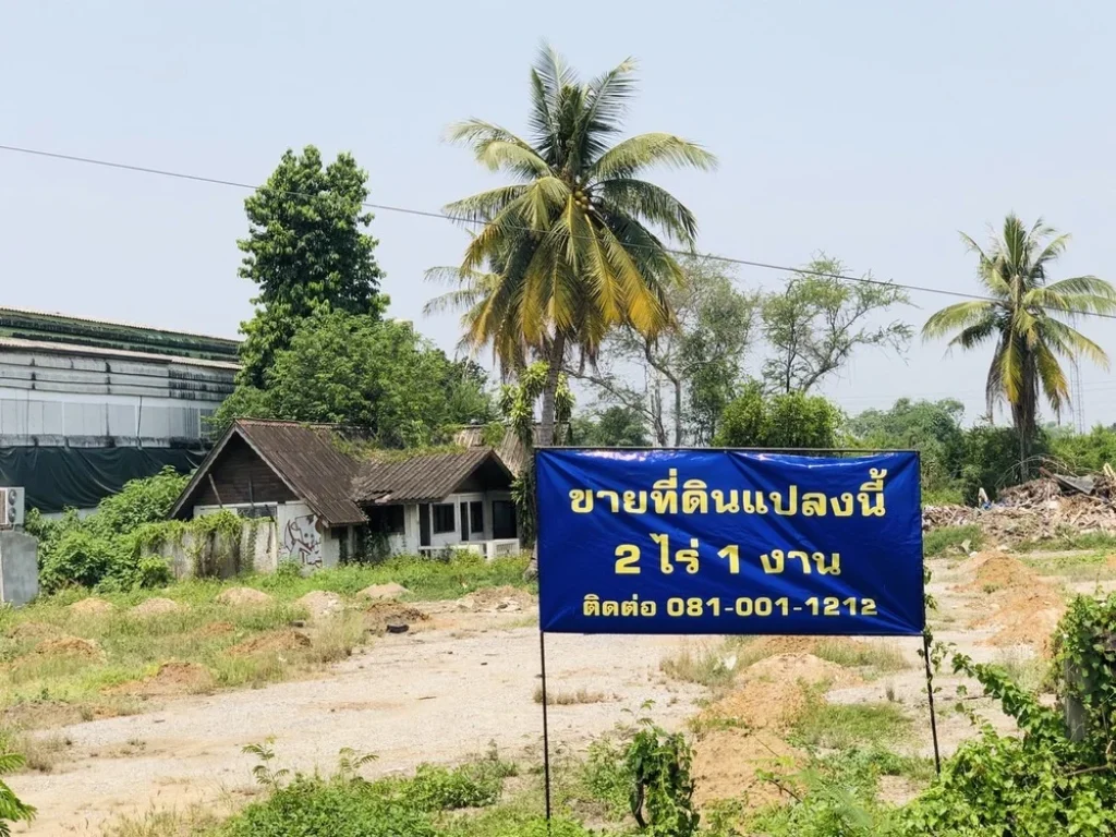 ขายที่ดินสวยติดถนนซุปเปอร์ไฮเวย์ เชียงใหม่-ลำพูน ขนาด 2 ไร่