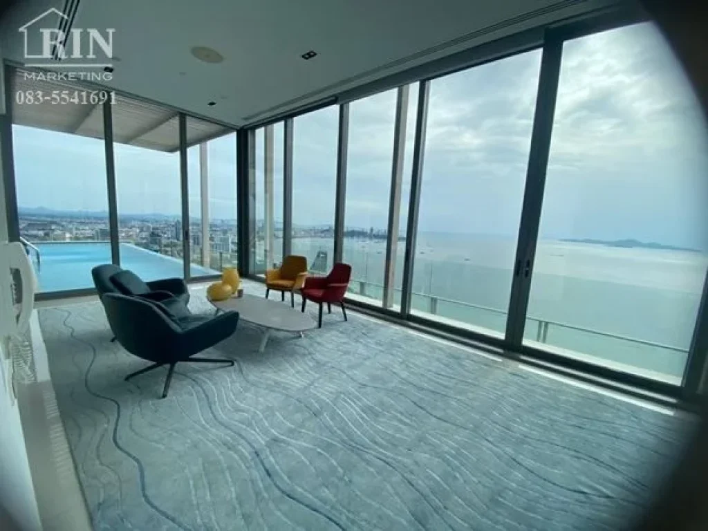 For Sell Northpoint Pattaya นอร์ทพอยท์ พัทยาPenthouse 395 Sqm Modern Duplex Penthouse สระว่ายน้ำส่วนตัว พร้อมระเบียงขนาดใหญ่