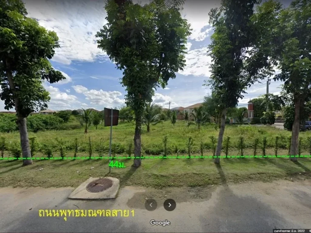 ที่ดินติดถนนพุทธมณฑลสาย1 เนื้อที่2ไร่กว่าใกล้ศาลอาญาตลิ่งชัน