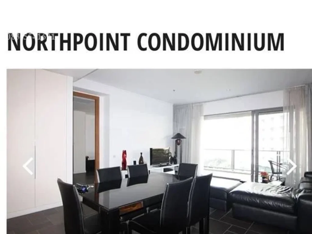 ขาย นอร์ทพอยท์ ในพัทยา ชลบุรี คอนโด For sell Northpoint 1 bed 80 Sqm nice view Price 79 M FQ S03-1030