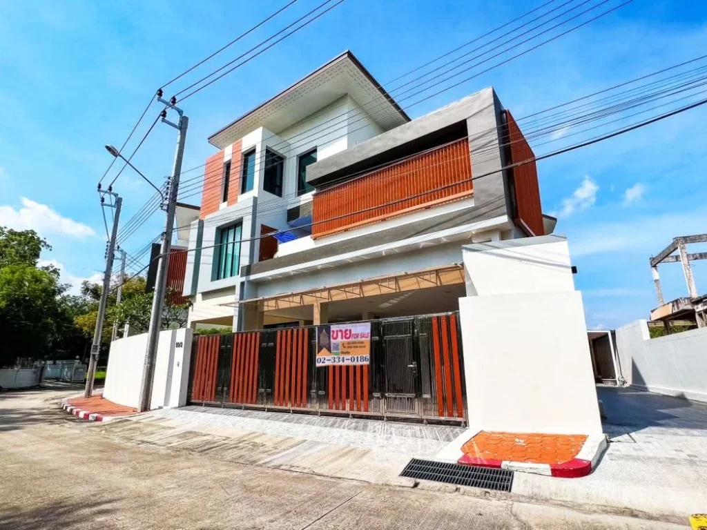 บ้านเดี่ยว กฤษดานคร 21 บางนาตราด ใกล้เมกาบางนา สุวรรณภูมิ