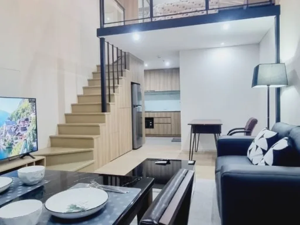 For Rent คอนโด ไซมิส สุขุมวิท 87 Duplex 1 ห้องนอน 38 ตรม เพียง 17000 บาท