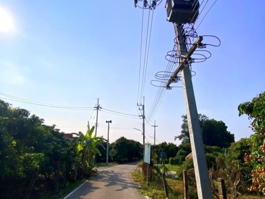 ที่ดิน 100 ตรว ติดถนนลาดยาง ไฟฟ้าประปาพร้อม-ห่างสนามบิน 35 กม