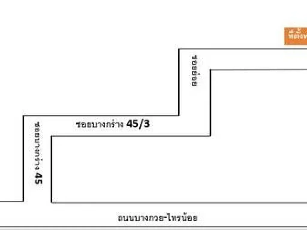 ขายถูกมาก ที่ดิน บางกร่าง 2-0-60 ไร่ ราคา 209 ล้านบาท