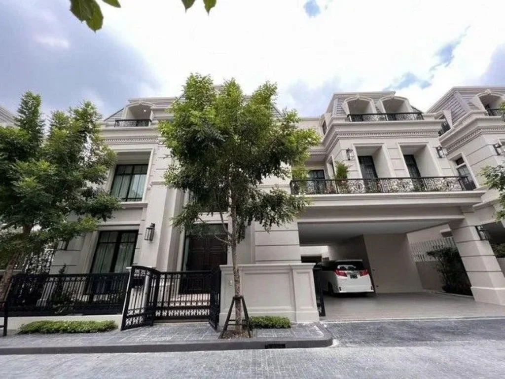 For Sale บ้านเดี่ยว The Welton Rama3 บ้านหรูสไตล์ยุโรป ใจกลางพระราม3