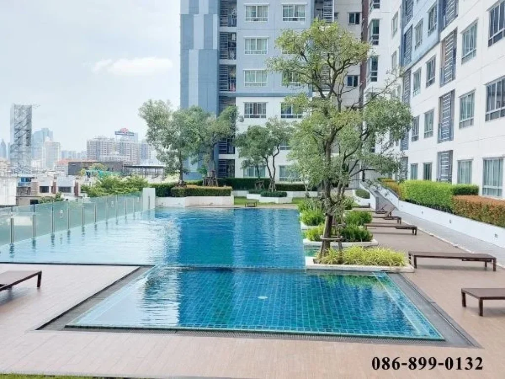 คอนโด Condo The Trust Residence Ratchada-Rama3 คอนโด เดอะทรัสต์ เรสซิเดนท์ พระราม3 ซนนทรี4 ยานนาวา สาทร วิวฝั่งสวน ตกแต่ง พร้อมอยู่