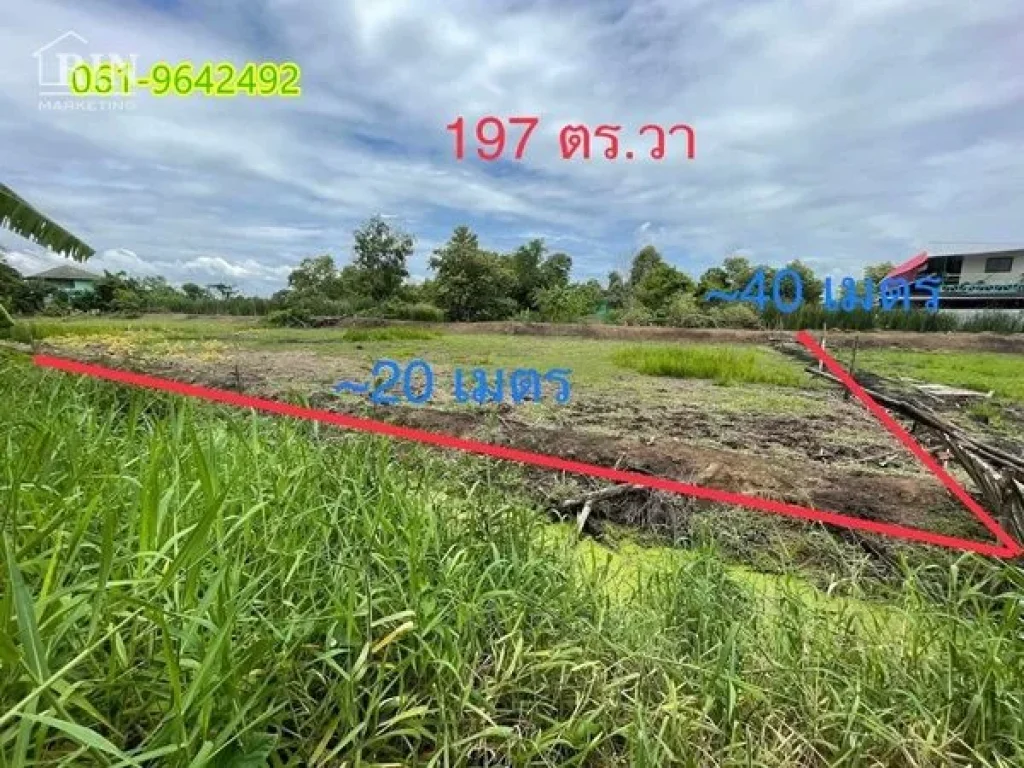 ขายด่วน ที่ดิน แถวบ้านใหม่-หนองเพรางาย จนนทบุรี พื้นที่ 197 ตรวา 125 ล้านบาท