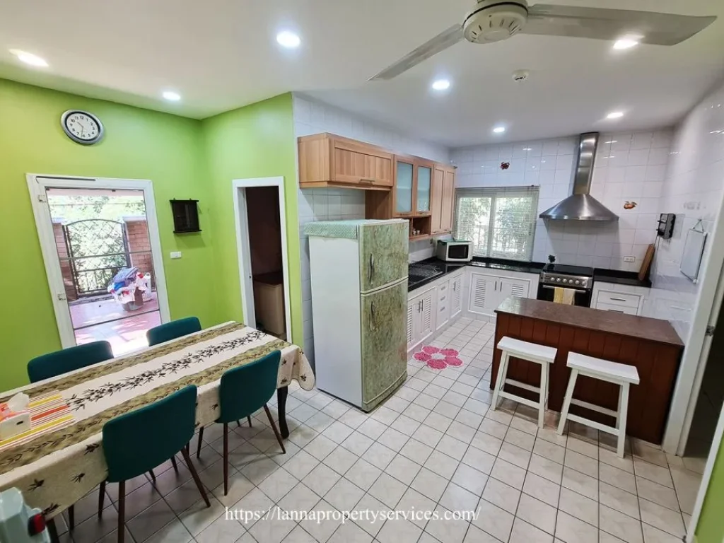 ให้เช่าบ้านในโครงการจัดสรร Furnished house for rent at Home In Park Hang dong Chiang Mai