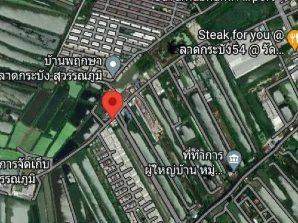 ขายที่ดิน 39-0-14 ไร่ ลาดกระบัง54 ถนน ปุ่นมีกิจ-อนุสรณ์ ใกล้สนามบินสุวรรณภูมิ ตศีรษะจรเข้น้อย อบางเสาธง สมุทรปราการ