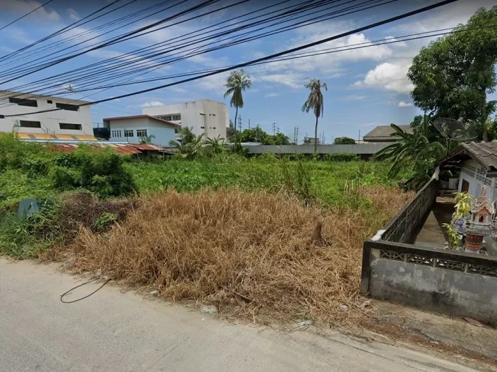 ขายที่ดินเปล่า 1537 ตรว บางบอน 3 ซอย 7 หนองแขม กรุงเทพ