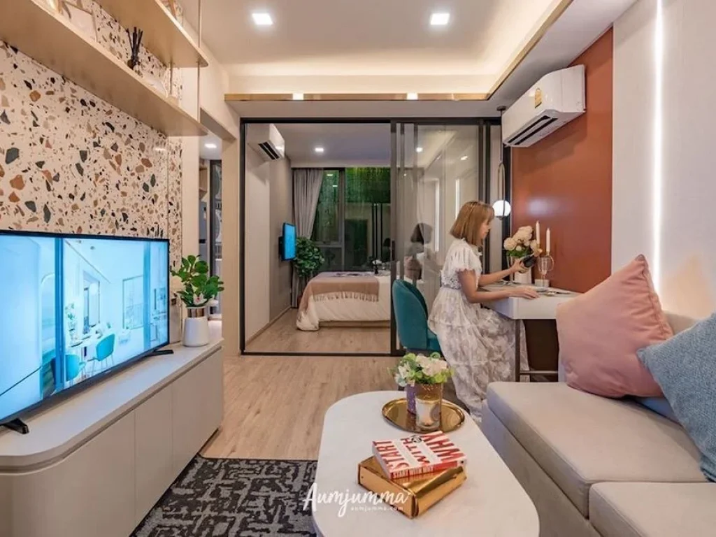 The Nest Chula Samyan ราคา 3890000 บาทขนาด 22 ตารางเมตร Studio1น้ำ ใกล้BTSสีลม ผสานความมีชีวิตชีวา