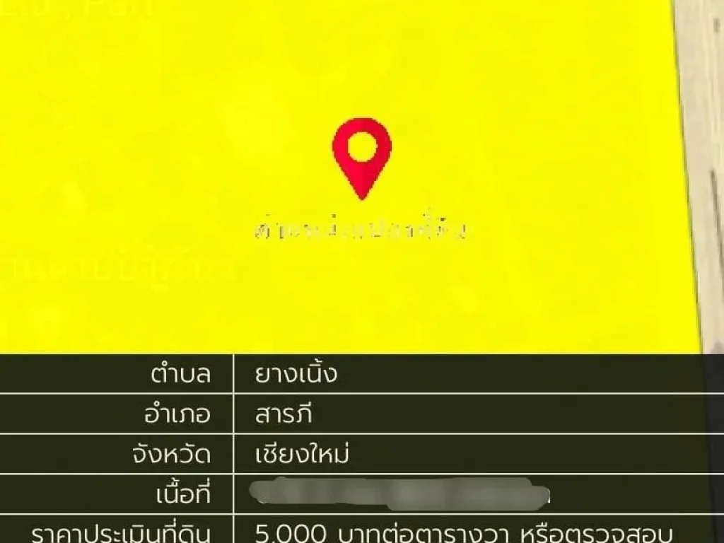 ขายด่วน บ้านพร้อมหอพักสร้างใหม่ 250 ตรว ผังสีเหลือง อสารภี จเชียงใหม่