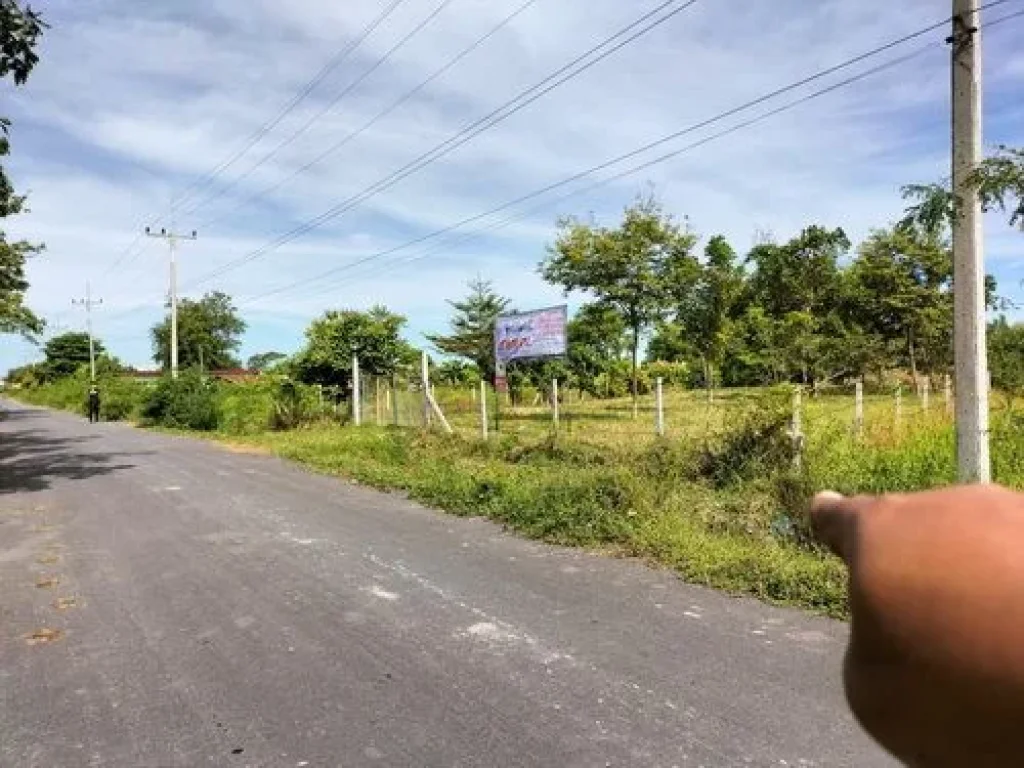 ขายที่ดินในอดอนเจดีย์ จสุพรรณบุรี 2 ไร่ ทำเลดี ติดถนนลาดยาง ถมแล้ว ล้อมรั้วลวดหนาม