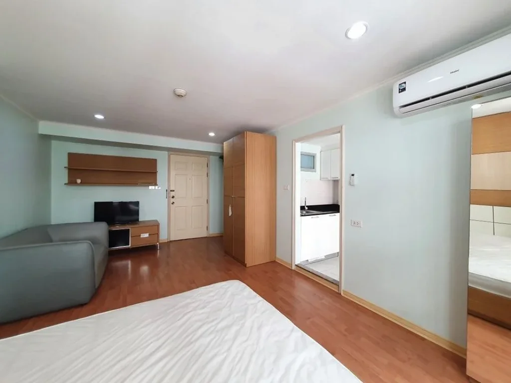 For Rent ลุมพินี วิลล์ ศูนย์วัฒนธรรม studio 30 ตรม ค่าเช่า 8000 บาท รวมค่าส่วนกลาง