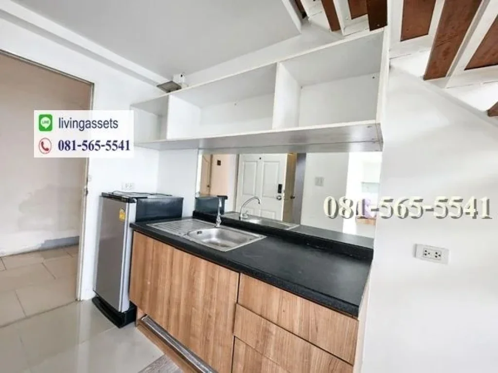 ขาย ให้เช่า ละติจูด คอนโด เอแบค บางนา ห้องดูเพล็กซ์ 2 ชั้น Latitude Condo-ABAC Bangna