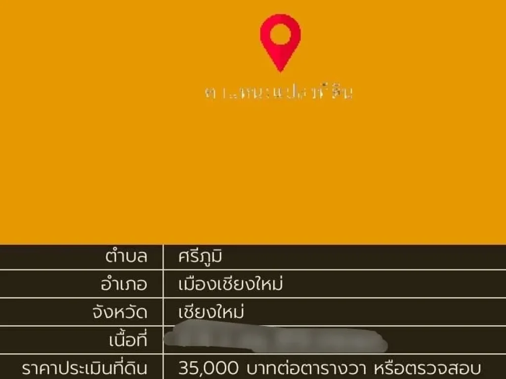 ขายด่วน ที่ดิน 237 ตรว ใจกลางเมือง ใกล้คูเมืองเชียงใหม่