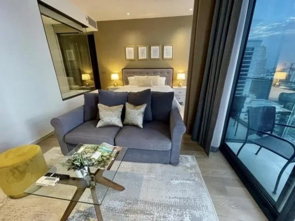 ให้เช่า คอนโด แอชตัน สีลม Ashton Silom Condo For Rent 497 sqm 39K fully fornished