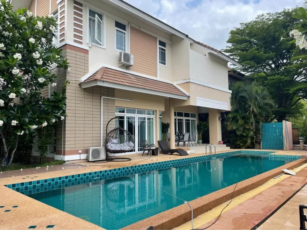 ขาย บ้านเดี่ยว 2 ชั้น Pool Villa Luxury home หมู่กุลพันธ์วิลล์ 14 ใกล้แยกแอร์พอร์ต เชียงใหม่