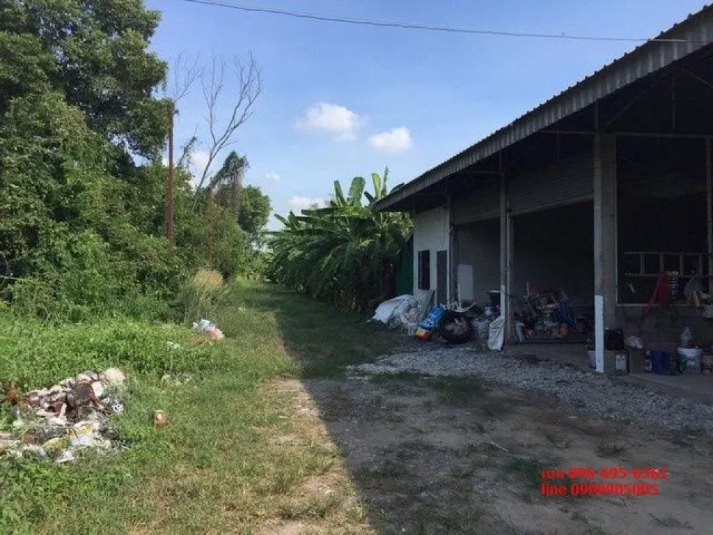 ขายที่ดิน ติดถนนกาญจนาภิเษกและถนนเลียบคลอง4 Land for sale Kanchanapisek road