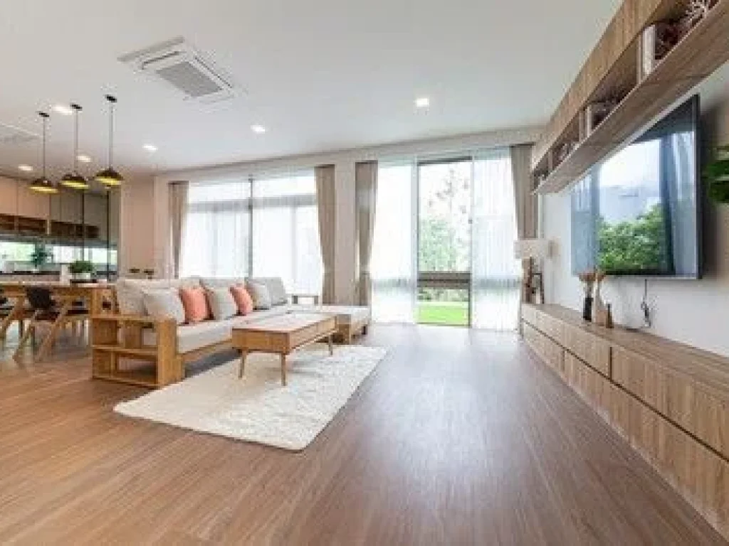 ให้เช่าบ้านเดี่ยว 3 ชั้น 76 ตรวา Fully Furnished ตกแต่งสไตล์ Modern Japanese VIVE พระราม 9 ถนนกรุงเทพกรีฑา ADT602