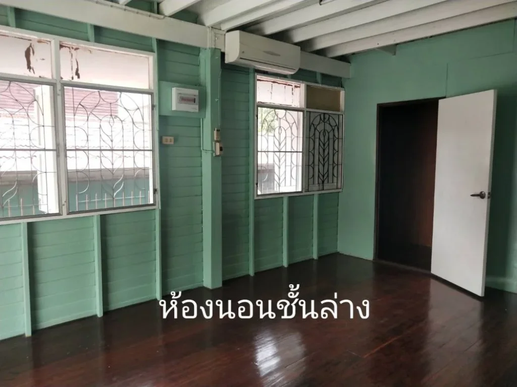 ให้เช่า บ้านเขตดินแดงบ้านเดี่ยว 2 ชั้นครึ่งตึกครึ่งไม้